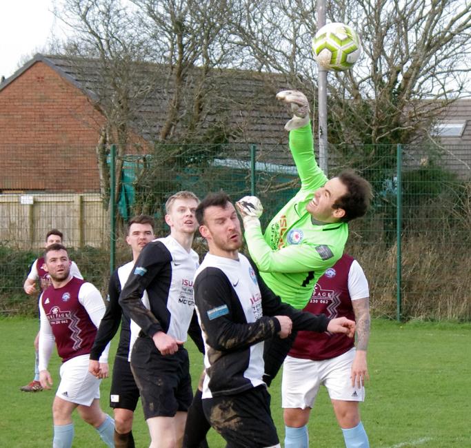 Patrick Hannon saved a vital penalty